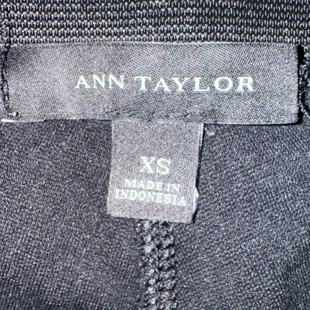 Ann Taylor Womens Leggings The Seamed Legging Stretch Black Extra Small - Picture 9 of 10